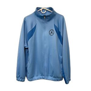 EUC Jordan Jumpman Track Jacket, Blue, Full-Zip - Large